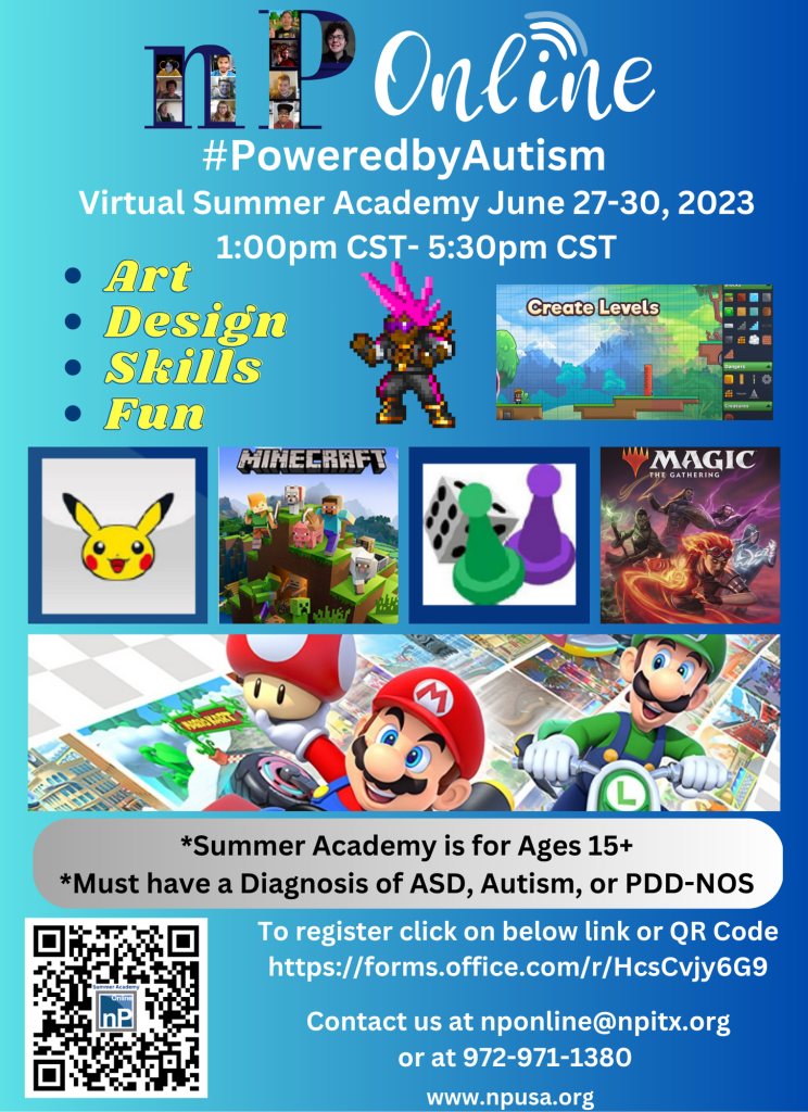 nonPareil Online Virtual Summer Acedemy
